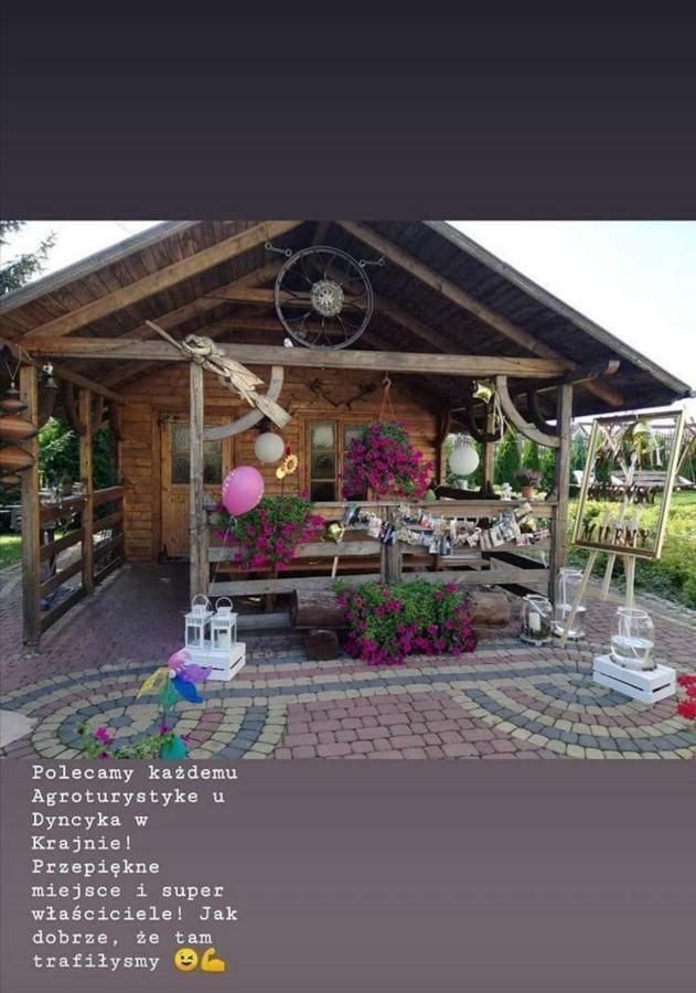 Noclegi U Dyncyka Krajno Pierwsze Esterno foto